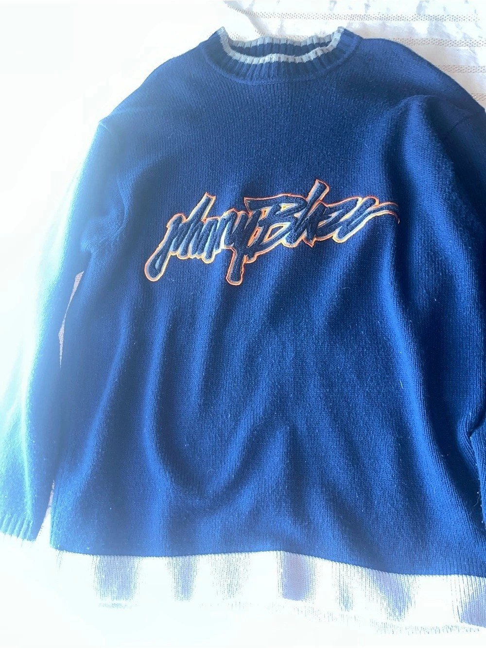 Johnny Blaze Men's Blue & Gray  Size large